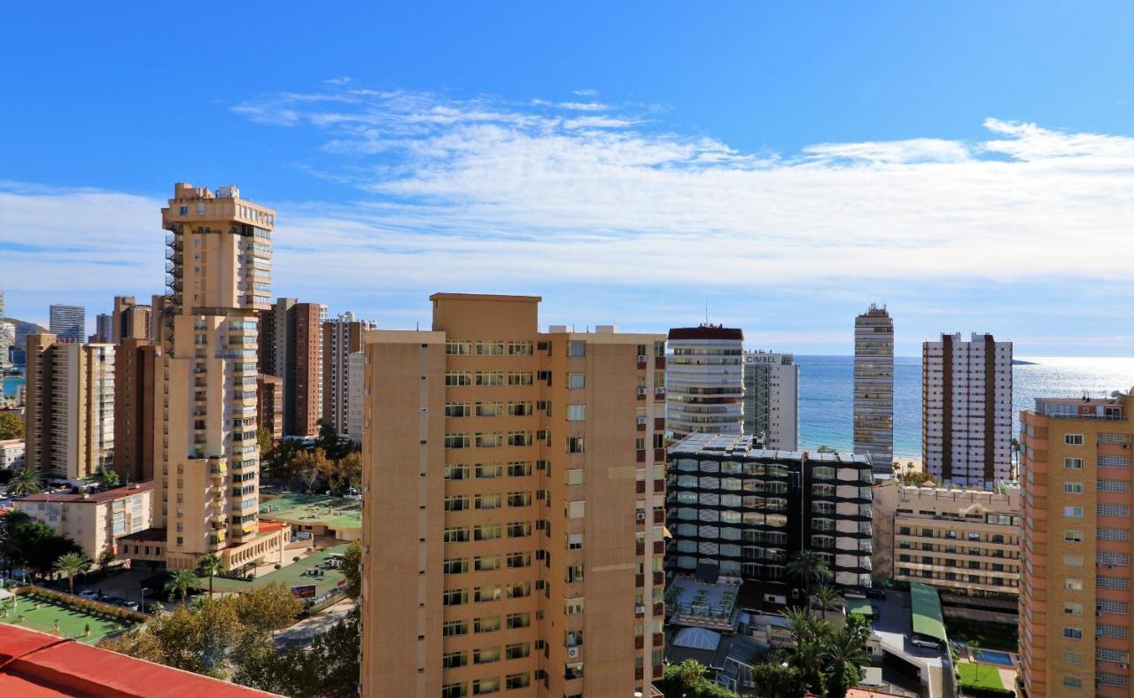 Penthouse Cervantes Sea View Benidorm Kültér fotó